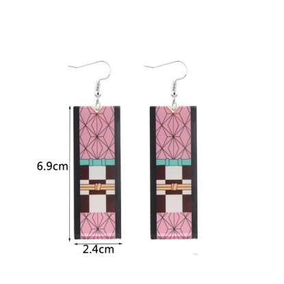 Slika Nezuko earrings