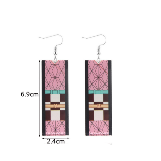 Slika Nezuko earrings